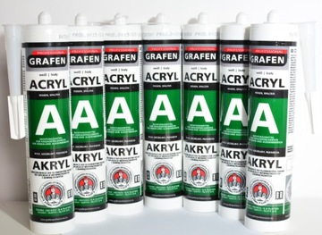 Акриловый герметик Graphene Acrylic Белый 300мл