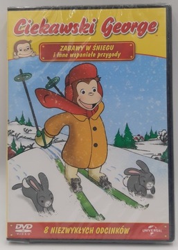 Film Ciekawski George: Zabawy w śniegu DVD