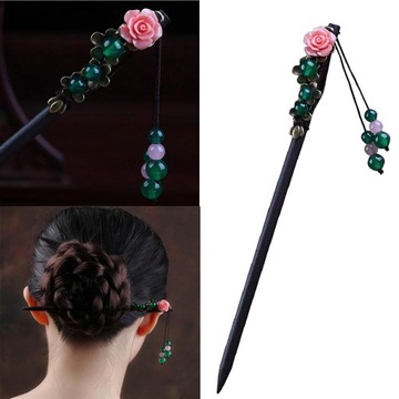 для волос со шпильками для укладки