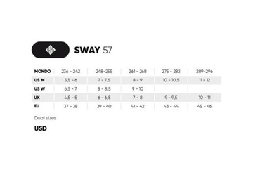 USD SWAY 57 Kraków 39/40 агрессивные коньки