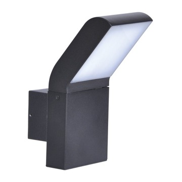 Lampa ścienna kinkiet LED zewnętrzny ogrodowy czarny Kaja