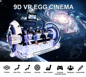 Кино 9D VR - симулятор 9D VR новая модель 2024 года