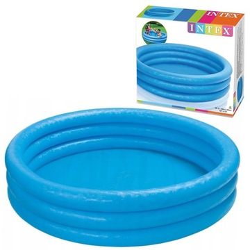 BASEN DMUCHANY OGRODOWY DLA DZIECI INTEX 168x38 cm