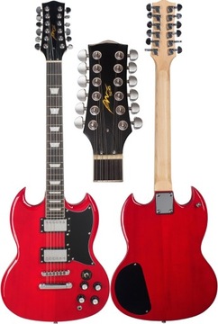 Gitara elektryczna SG 12 strun M-tunes MTR240-12 D