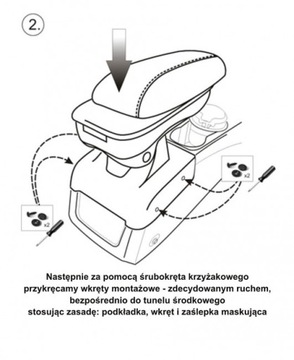 PODŁOKIETNIK SEAT IBIZA 2017 * WYSUWANY S1
