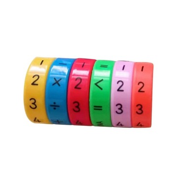 de-Kids Math Learning Toy Numbers and Symbols Math Manipulatives Blocks