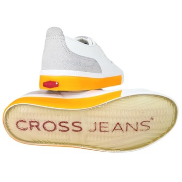 Trampki CROSS Jeans damskie ekos kóra ff2r4043 39