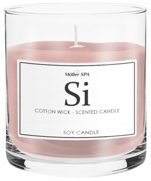 Möller SPA - SI SOJOWA NATURALNA ŚWIECZKA ŚWIECA ZAPACHOWA ZAPACH PERFUM