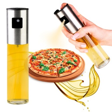 SPRYSKIWACZ DO OLEJU OLIWY OCTU DOZOWNIK NA OLIWĘ OLEJ ZE STALI NIERDZEWNEJ