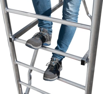 Алюминиевые передвижные леса Krause Protec 5,30 м