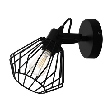 Kinkiet Eglo czarny E27 40 W