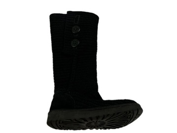 UGG CLASSIC CARDY BUTY KOZAKI CZARNE ROZMIAR 36