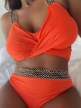 ЖЕНСКИЙ КУПАЛЬНИК ИЗ ДВУХ ЧАСТЕЙ ПУШ АП БИКИНИ 4XL