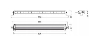 LEDDL116-SP ФАРА СВЕТОДИОДНАЯ ФАРА ВАРИАНТА Osram