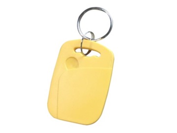 Brelok DUAL ID Unique 125kHz IC Mifare 1k 13,56MHz programowalny żółty