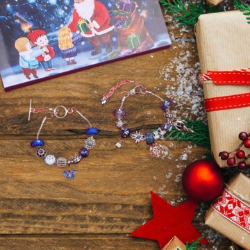 ЮВЕЛИРНЫЙ БРАСЛЕТ АДВЕНТ-КАЛЕНДАРЬ своими руками