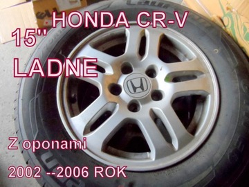 HONDA CR-V II RÁFKY 15'' 2002-2006 DISK PNEUMATIKA