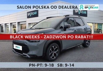 Citroen C3 Aircross  I Crossover Facelifting 1.2 PureTech 110KM 2023 Citroen C3 Aircross 1.2 PureTech Shine SS SalonPL FVat Od Reki Bogata Wers