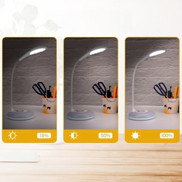 LAMPKA BIURKOWA LED BIURKO LAMPA 256 KOLORÓW RGB