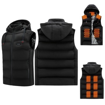 ЖИЛЕТ С ПОДОГРЕВОМ КУРТКА УНИСЕКС XL MOZOS HV5-XL