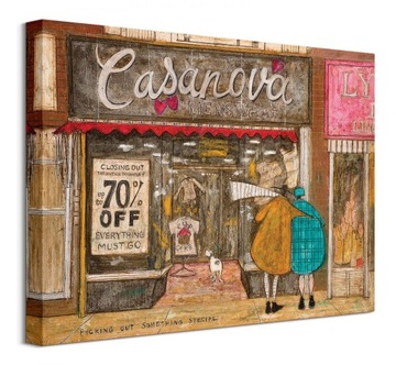 Sam Toft Casanova obraz na płótnie 30x40 cm