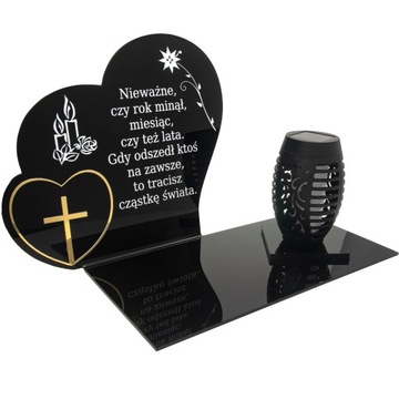 СОЛНЕЧНЫЙ ФАКЕЛ СВЕТОДИОДНАЯ СТАТУЭТКА СЕРДЦА ДЛЯ КЛАДБИЩА МОГИЛА БОЛЬШАЯ