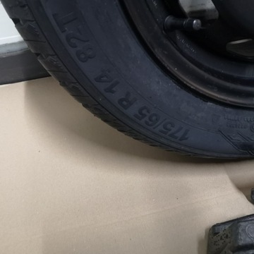 FORD FIESTA MK7 KOLO DOJEZDOVÉ REZERVY ZVEDÁK KOMPLET 4X108 14''