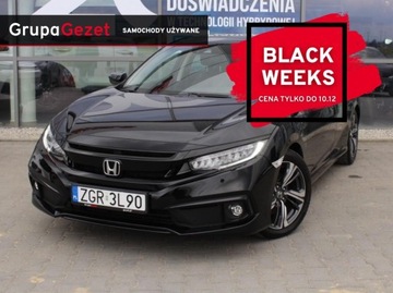 Honda Civic X Sedan 4d Facelifting 1.5 VTEC TURBO 182KM 2020 Honda Civic 1.5 V-TEC Executive 182KM MT Pierwszy Właściciel BlackWeek
