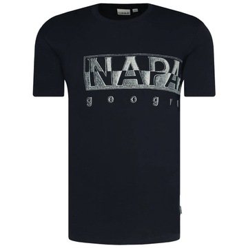 Napapijri T-Shirt męski NP0A4F9N Granatowy