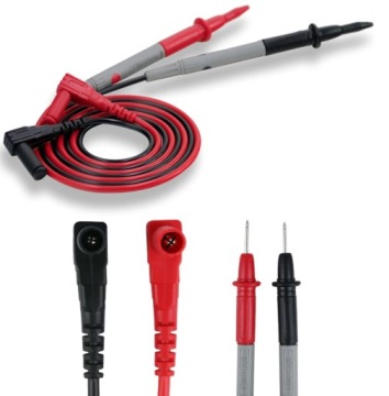 Прецизионные измерительные кабели + крокодиловые зажимы для мультиметров