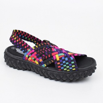 ROCK DAKOTA TUTTI FRUTTI WIELOKOLOROWY r. 37