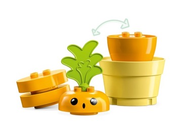 LEGO DUPLO 10981 ВЫРАЩИВАНИЕ МОРКОВИ