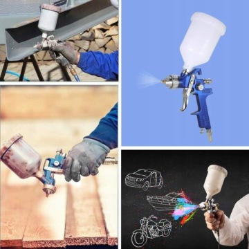 HVLP мини краскопульт 1.4 мм для компрессора + бак