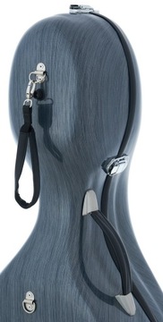 Футляр для виолончели 4/4 М-корпус с эффектом стали Серый