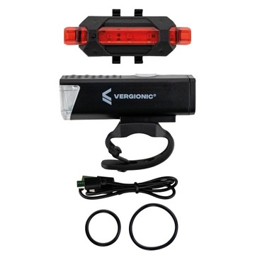 НАБОР СВЕТОДИОДНЫХ ВЕЛОСИПЕДНЫХ ФОНАРОВ ПЕРЕДНИХ И ЗАДНИХ ДЛЯ ВЕЛОСИПЕДА + USB-ФАРЫ ДЛЯ ВЕЛОСИПЕДА