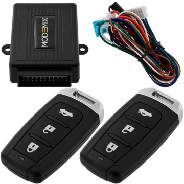 STEROWNIK ZAMKA CENTRALNEGO MODEMIX 12V + 2 PILOTY