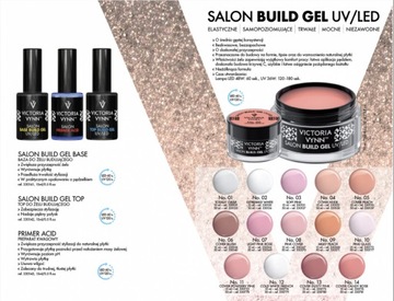 Victoria Vynn строить гель UV/светодиод 11 порошков розовый 15 мл
