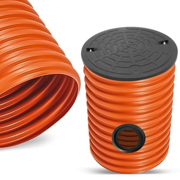 Дренажная скважина дренажная скважина 315 Крышка трубы 50 см уплотнения ns уплотнение