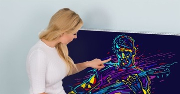 МАГНИТ МАГНИТНЫЙ КОВРИК ДЛЯ РАДИАТОРА 100х60 МУЗЫКАН ФОТООБОИ