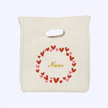 Thermal Lunch Box Women Handbag Custom Personalized Name Insulated Lunch