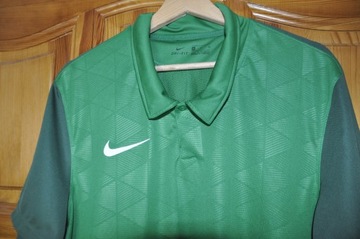 Nike zielona koszulka polo sportowa XL