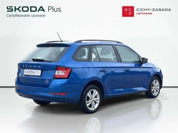 Skoda Fabia III Kombi Facelifting 1.0 TSI 95KM 2021 Skoda Fabia 1.0 TSI 95KM Ambition SalonPL SerwisASO Led SmartLink FV23 95KM, zdjęcie 4