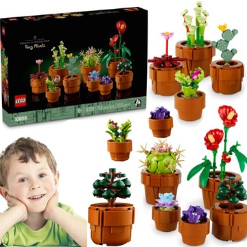 БОЛЬШОЙ НАБОР LEGO ИЗ 9 РАСТЕНИЙ ДЛЯ ПОДРОСТКОВ 14, 15, 16, 17, 18, 19, 20 ЛЕТ
