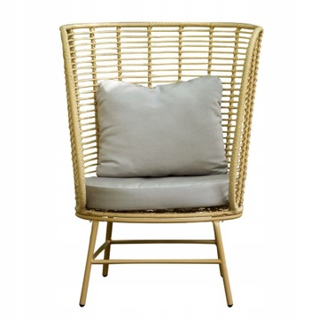FOTEL OGRODOWY,BALKON,KOKON XXL,RATTAN LOMO