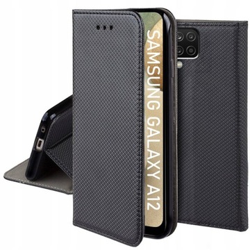 Etui S-MAGNET + SZKŁO do SAMSUNG GALAXY A12/ M12