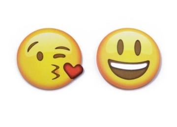 2x NOTES KARTECZKI SAMOPRZYLEPNE EMOTIKONY EMOTKI