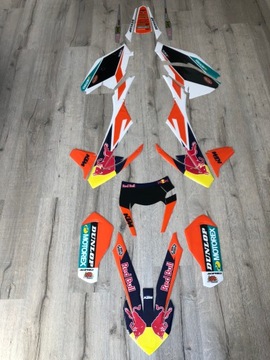 KTM EXC EXCF 17-19 okleina Cairoli Italia CUBAMOTO