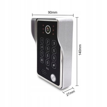REER 947 VIDEODOMOFON WIDEODOMOFON KOD 2LCD DIN