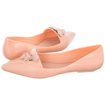 Buty Baleriny Melissa Pointy Stones 32858 Różowe