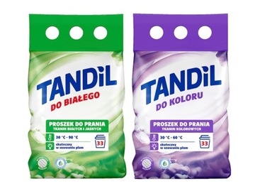 2 X TANDIL PROSZEK DO BIAŁEGO I KOLORÓW 66 prań !!!